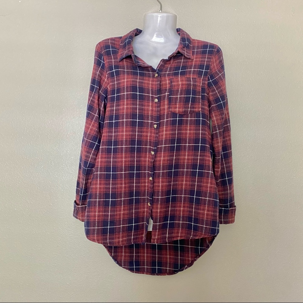 Love Notes | Red & Blue Flannel